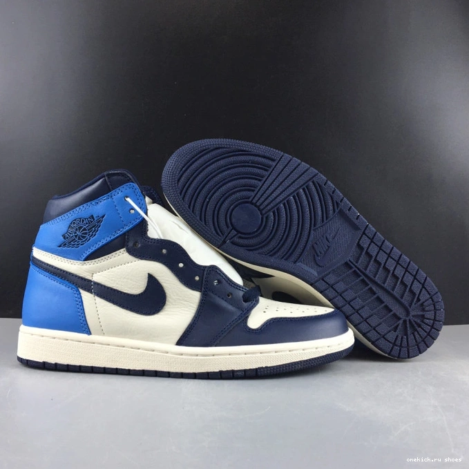 Cheap OG 1 Obsidian High 555088-140 Retro Jordan Air 0717